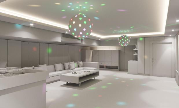 AL BARARI VILLA MUSIC ROOM